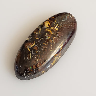 Natural Boulder Opal Cabochon. Size- approx. 28x13mm